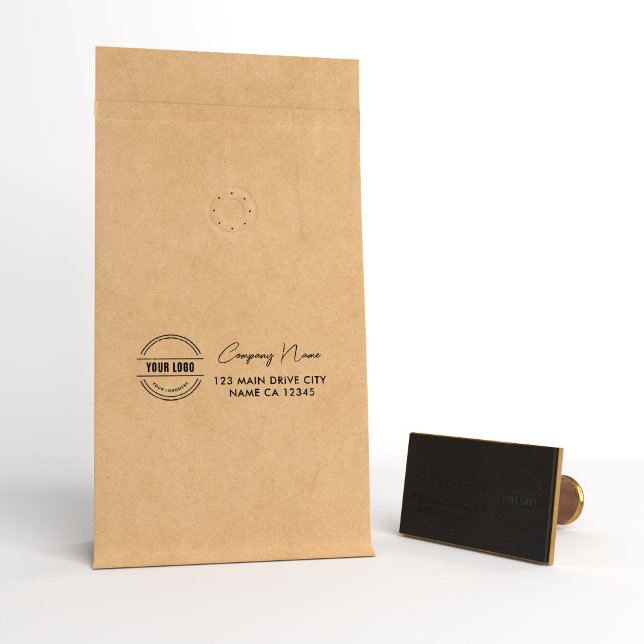 Business Adress | Logotyp Professionell Corporate  Stämpel (Skapare uppladdad)