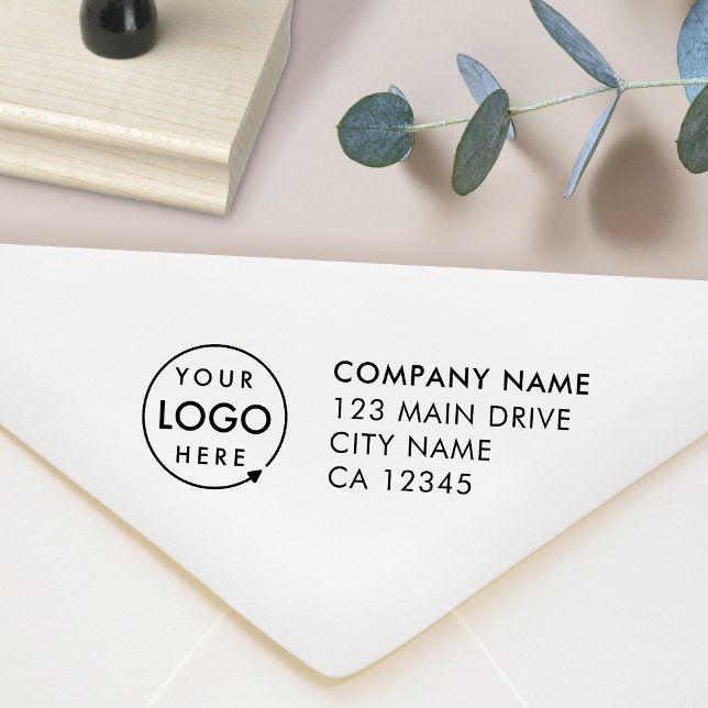 Business Adress | Logotyp Professionell Corporate Stämpel (Skapare uppladdad)