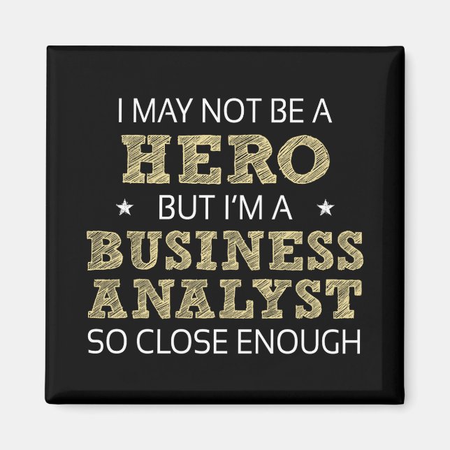 Business Analyst-Novelty Magnet (Framsidan)