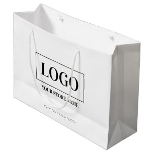 Business Anpassningsbar Logotyp Shopping bag