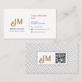 Business Art Gallery | Modern minimal verksamhet Visitkort
