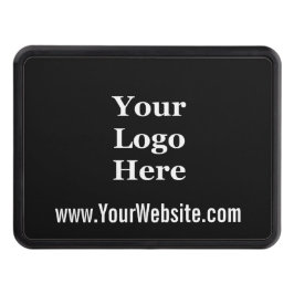 Business Black and White-webbplats Din Logotyp här Dragkroksskydd