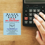 Business Black Fredag-försäljning på ljusblå Flyer<br><div class="desc">Anpassade-flygare med Black Fredag Sale, ditt företag namn och annan information om ditt företag, ett material från marknadsföring som du kan använda att locka fler kunder. Anpassa den och distribuera den för att locka fler kunder att köpa dina produkter eller kunder som gillar dina tjänster. Design färg är svart, mörk...</div>