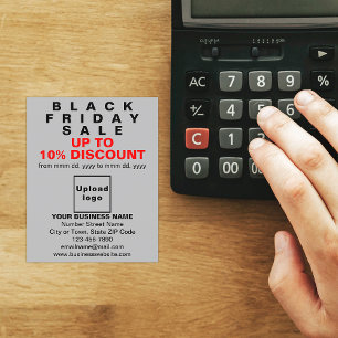 Business Black Fredag Sale på Grått Flyer