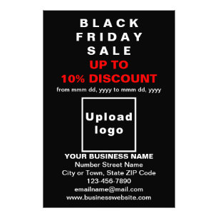 Business Black Fredag Sale på Pappra Black Photo Fototryck