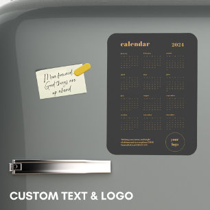 Business Brand Logotyp 2024-julkalender Magnet
