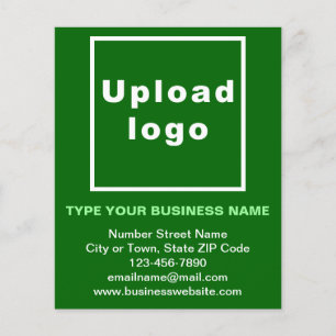 Business Brand Namn på Grönt Flyer