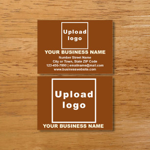 Business Brand on Brown-Telefonkortet