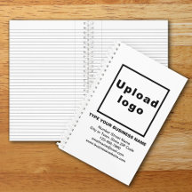 Business Brand på den bärbara datorn Spiral i vit