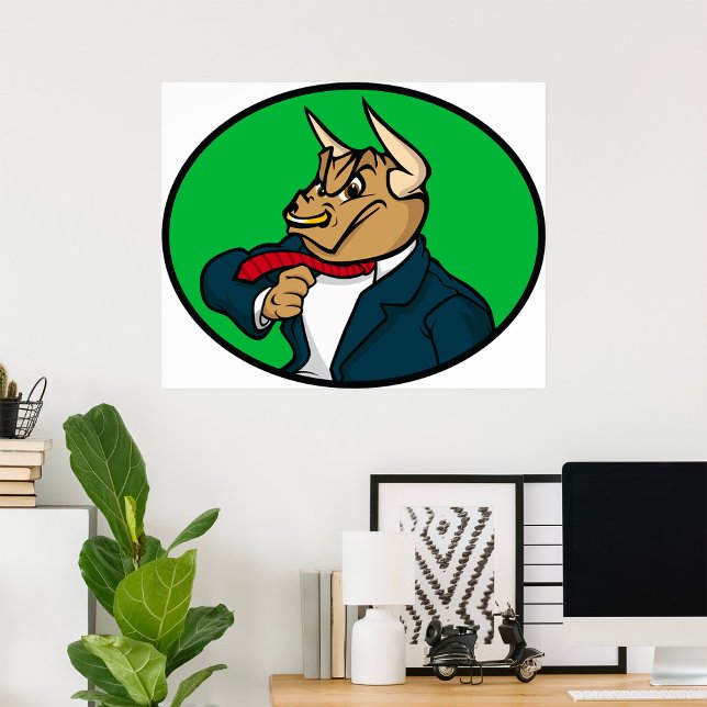 Business Bull Poster (Skapare uppladdad)