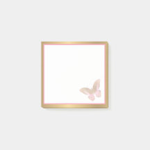 Business Butterfly Rosa Guld 3x3