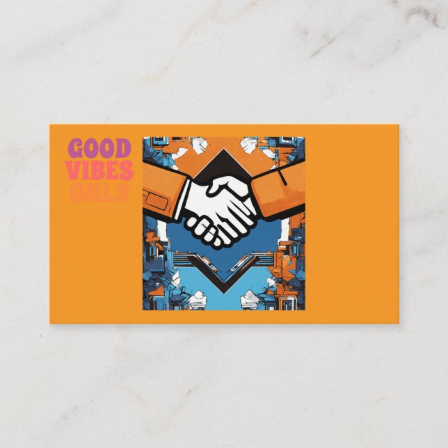 Business Card Deal Sealed Visitkort (Framsida)