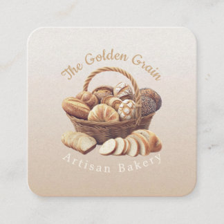 Business Card Fyrkantigt Visitkort