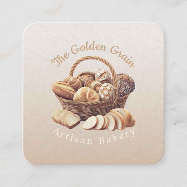 Business Card Fyrkantigt Visitkort (Framsida)