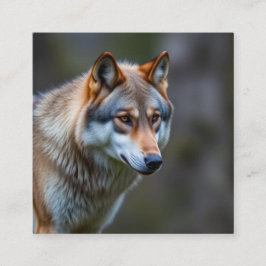 Business card  fyrkantigt visitkort