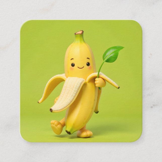 Business Card Fyrkantigt Visitkort (Framsida)