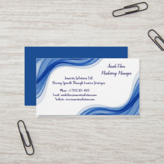 Business Card Minimalist Calligraphy Photographer Visitkort