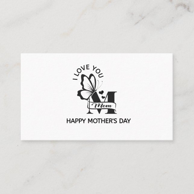 Business card | Mother's day  Visitkort (Framsida)