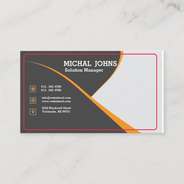 Business card online 2022, Business card design  Visitkort (Framsida)