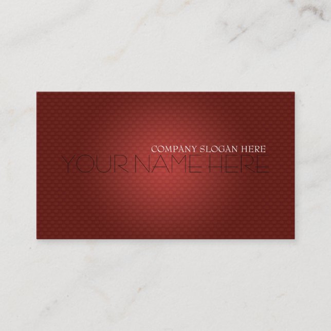 Business Card Ref_039 Visitkort (Framsida)