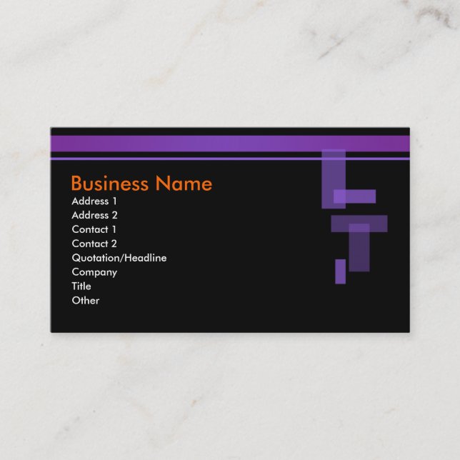 business_card visitkort (Framsida)