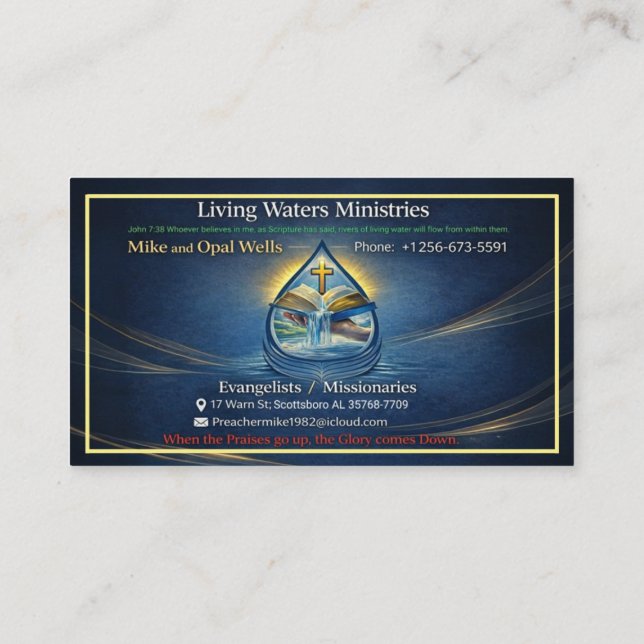 Business Card Visitkort (Baksida)