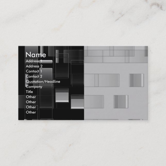 business_card visitkort (Framsida)