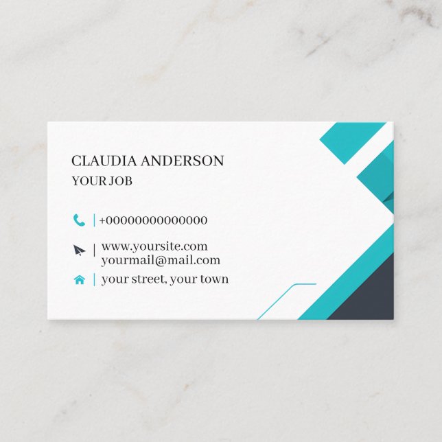 business card   visitkort (Framsida)