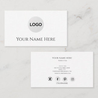 Business Card Visitkort