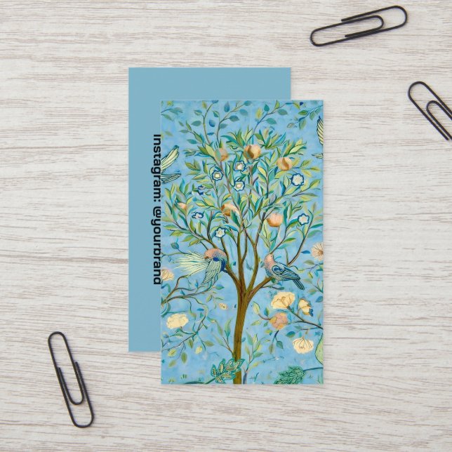 Business Card Visitkort (Fram/Back In Situ)