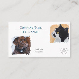 Business Card with appointment  Visitkort