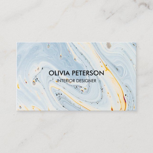 Business card with background bright style visitkort (Framsida)