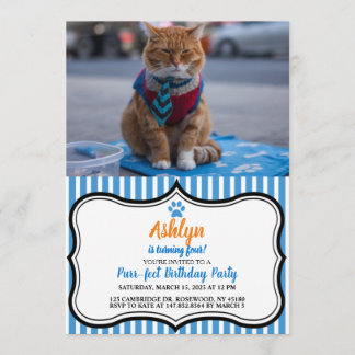 Business Cat - givande inbjudan