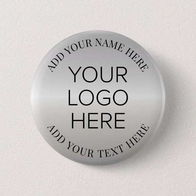 Business Company Logotyp Promotional Knapp (Framsida)