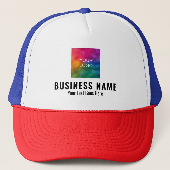Business Company Namn Logotyp här Baseball Keps (Framsida)