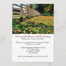 Business Conference - inbjudan till företagshändel