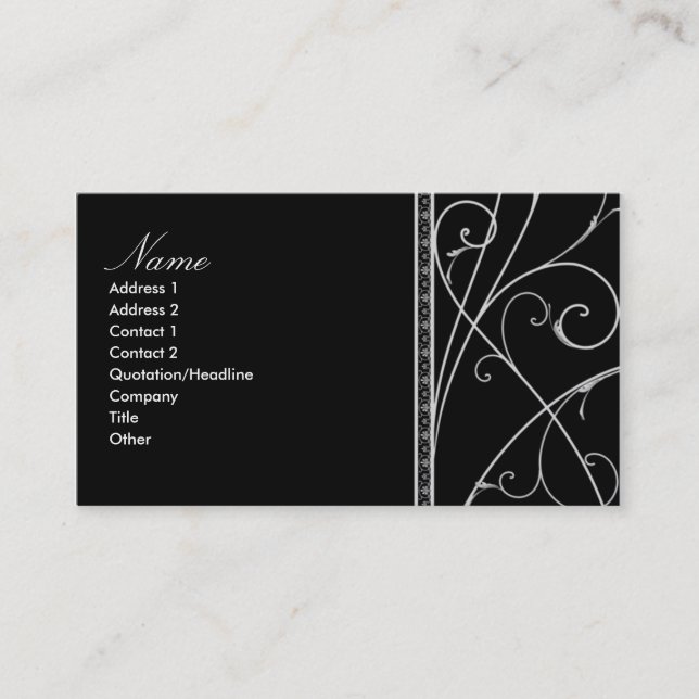 business_design_card visitkort (Framsida)