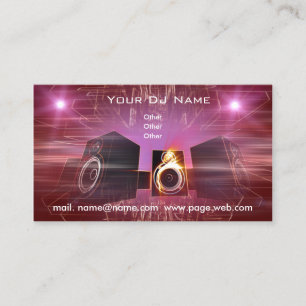 business_DJ Visitkort