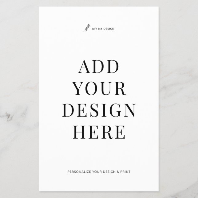 Business Flyer Printing 5.5x8.5" Custom Design (Framsidan)