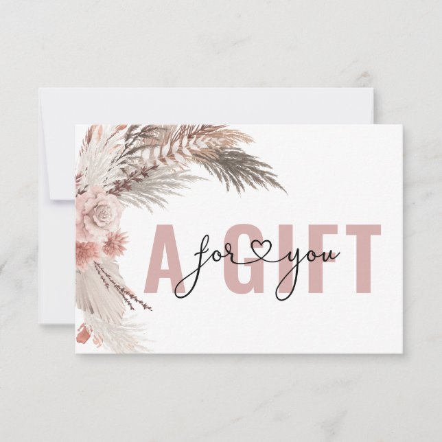 BUSINESS GIFT CERTIFICATE | BOHO (Framsida)