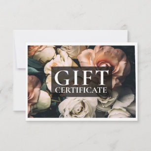 BUSINESS GIFT CERTIFICATE   Modern   BLOMMIGT  