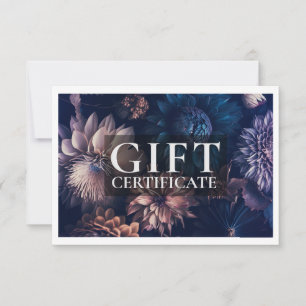 BUSINESS GIFT CERTIFICATE   Modern   BLOMMIGT  