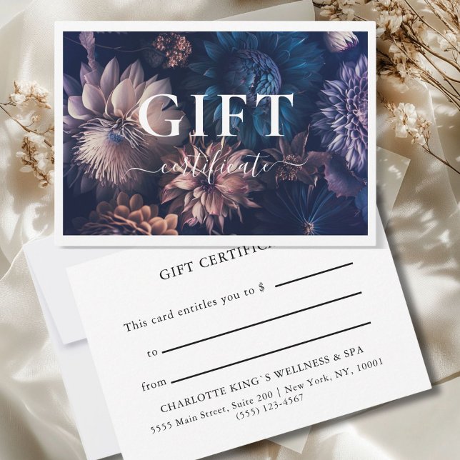 BUSINESS GIFT CERTIFICATE | Modern | BLOMMIGT | (BUSINESS GIFT CERTIFICATE | Modern | Floral |)