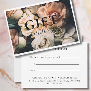 BUSINESS GIFT CERTIFICATE   Modern   BLOMMIGT  