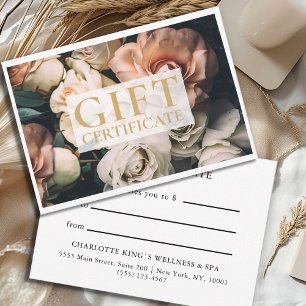 BUSINESS GIFT CERTIFICATE   Modern   BLOMMIGT  