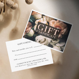 BUSINESS GIFT CERTIFICATE | Modern | BLOMMIGT |