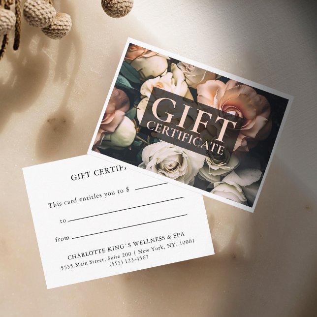 BUSINESS GIFT CERTIFICATE | Modern | BLOMMIGT | (Skapare uppladdad)