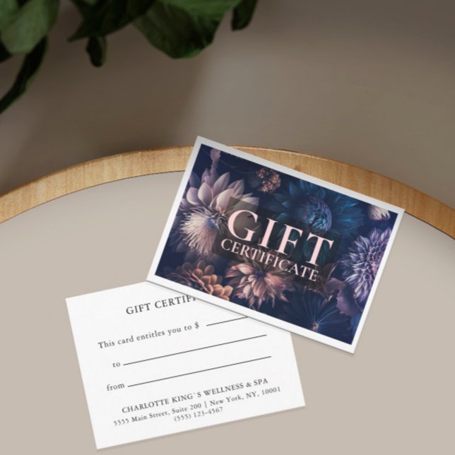BUSINESS GIFT CERTIFICATE | Modern | BLOMMIGT | (Skapare uppladdad)