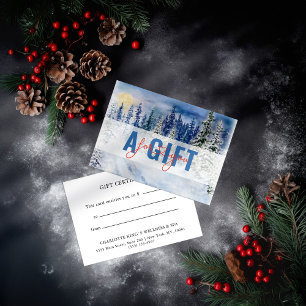 BUSINESS GIFT CERTIFICATE   Västerlandskap Snö