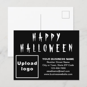 Business Halloween Black Helgdag-vykort Helg Vykort
